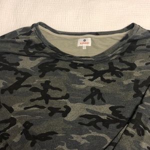 Sundry Camo Sweatshirt